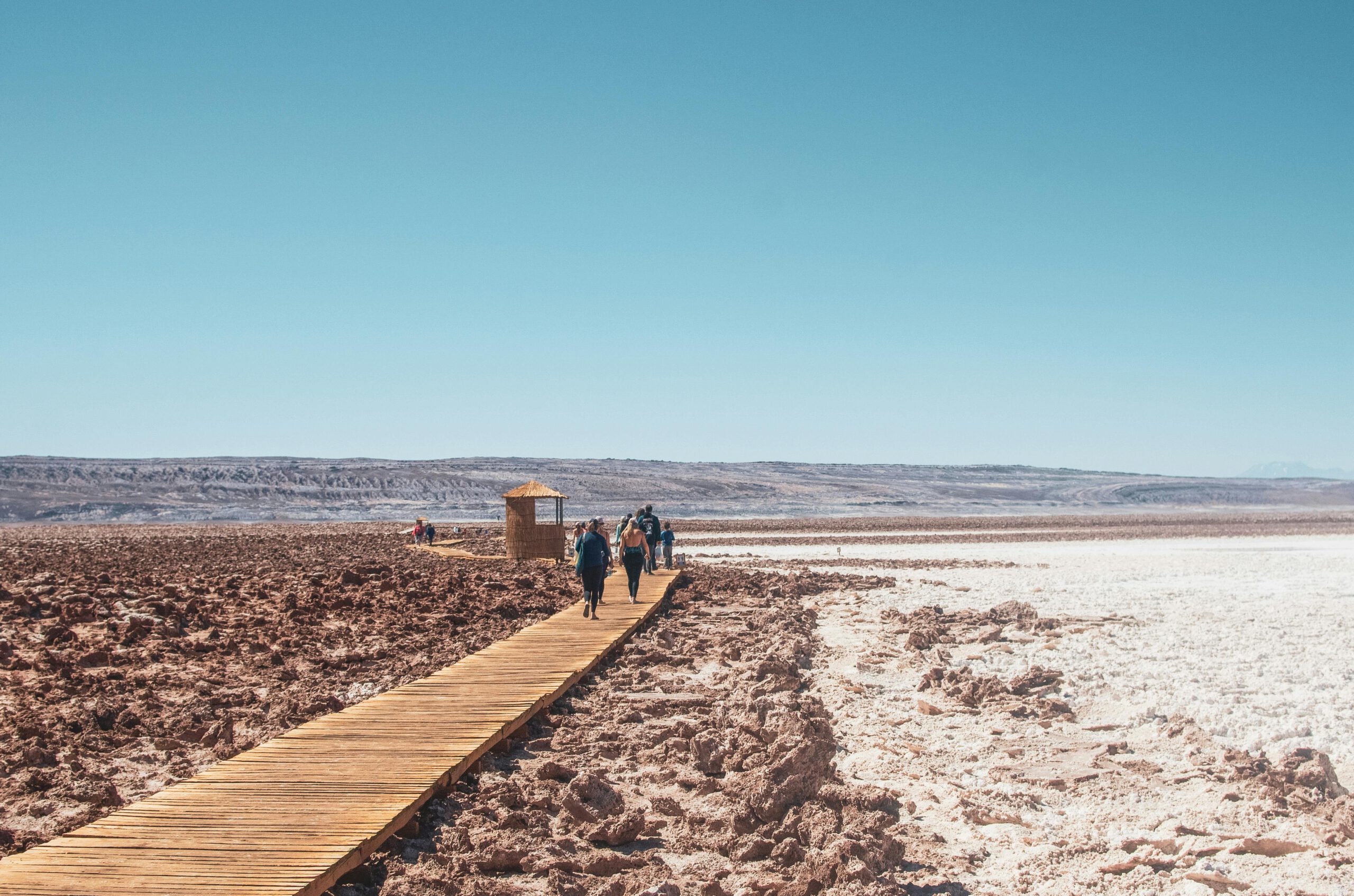 Vislumbre paisagens inesquecíveis nas Lagunas de Baltinache, no Atacama